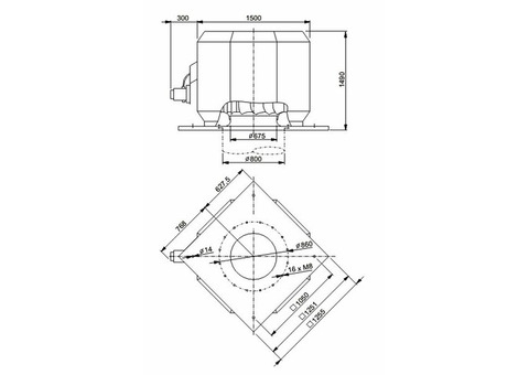 Systemair DVV 1000D6-XL