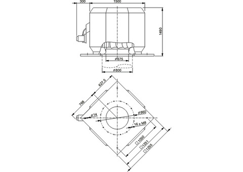 Systemair DVV 1000D6-XP