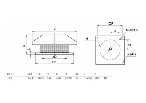 Systemair DHS 710DS