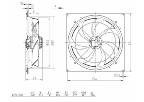 Systemair AW 910DS SILEO