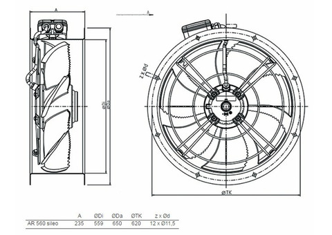 Systemair AR 560DV SILEO