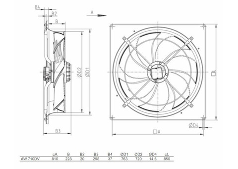 Systemair AW 710DV SILEO