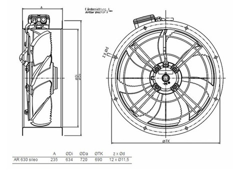 Systemair AR 630DV SILEO