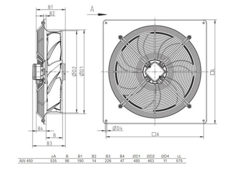 Systemair AW 450DV SILEO