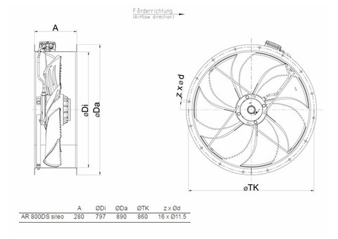 Systemair AR SILEO 800DS