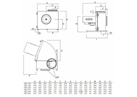 Systemair KBT 160EC