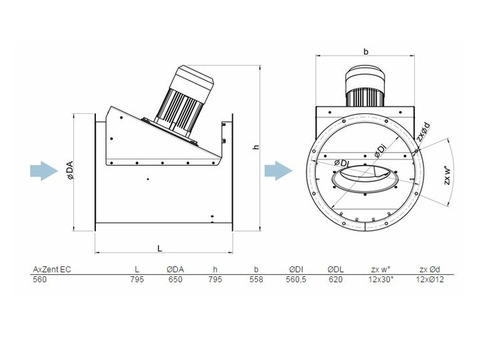 Systemair AxZent 560EC