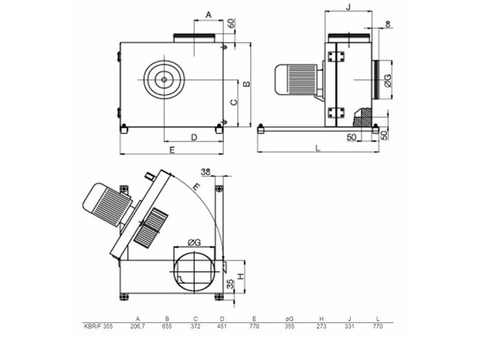 Systemair KBR/F 355E4