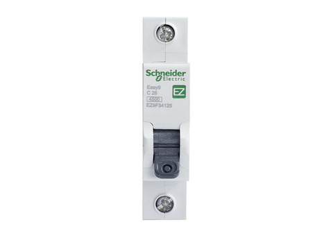 Автоматический выключатель Schneider Electric EASY 9 1П C 25А 4,5кА