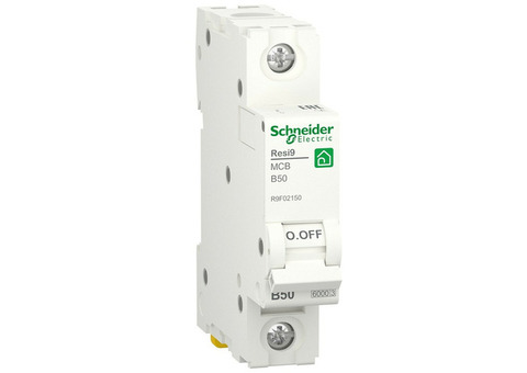 Автоматический выключатель Schneider Electric Resi9 R9F02150 1п B 50А 6000А