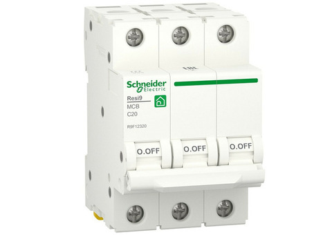 Автоматический выключатель Schneider Electric Resi9 R9F12320 3п C 20А 6000А