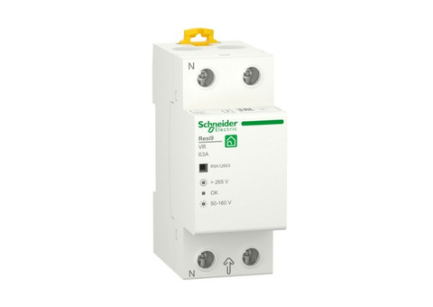 Реле напряжения Schneider Electric Resi9 R9A12663 63А 1P+N 230В 50Гц