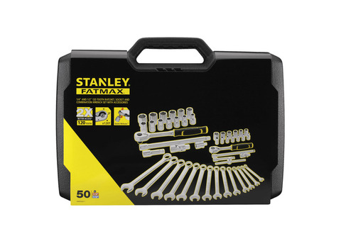 Набор торцевых головок Stanley Fatmax 1/4х1/2 50 предметов FMMT82827-1