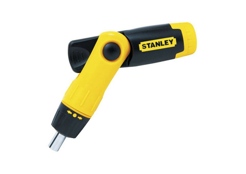 Набор Stanley Pistol Grip Ratchet отвертка с храповым механизмом и битами 0-63-022