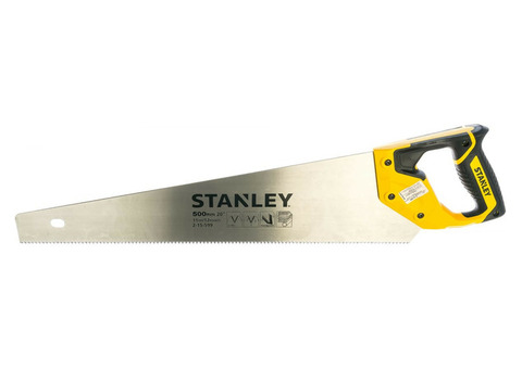 Ножовка по дереву Stanley Jet-Cut 2-15-599 с мелким закаленным зубом 11х500мм