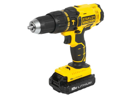 Дрель-шуруповерт аккумуляторная ударная Stanley Fatmax FMC626C2S