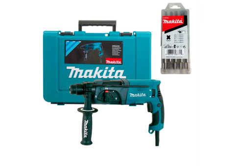 Перфоратор Makita HR2470 набор буров D-20703