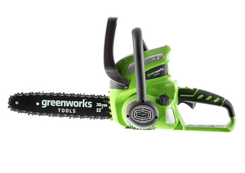 Пила цепная аккумуляторная Greenworks G40CS30K2