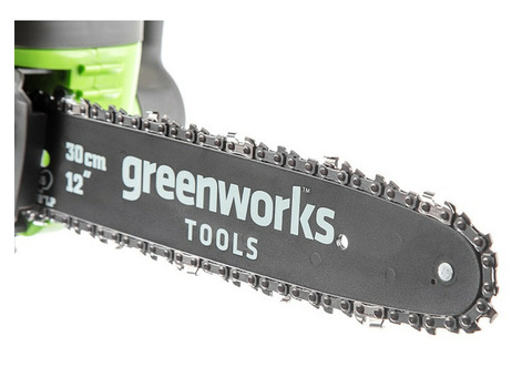 Пила цепная аккумуляторная Greenworks G40CS30K2