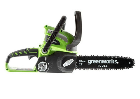 Пила цепная аккумуляторная Greenworks G40CS30K3