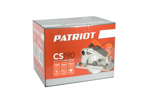 Пила циркулярная Patriot CS 190