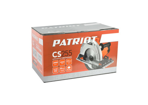 Пила циркулярная Patriot CS 255