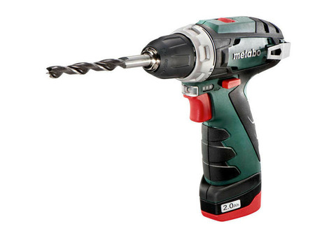 Винтоверт аккумуляторный PowerMaxx BS 10.8В 1х2.0 патрон сумка Metabo 600079500