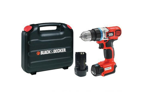 Дрель-шуруповерт аккумуляторная Black+Decker EGBL108KB