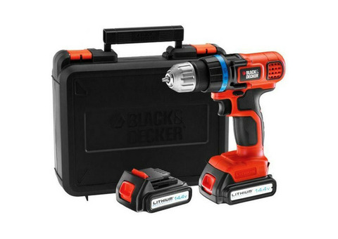 Дрель-шуруповерт аккумуляторная Black+Decker EGBL14KB