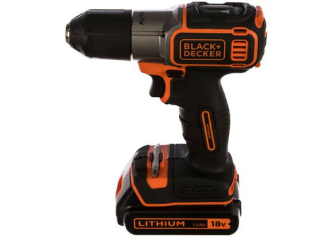 Аккумуляторная дрель-шуруповерт Black&Decker ASD18KB