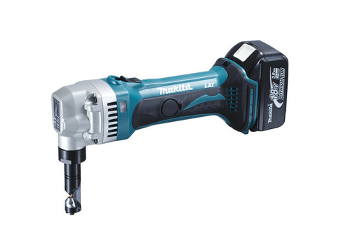 Аккумуляторные высечные ножницы Makita DJN161RFE