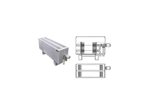 Конвектор напольный концевой 