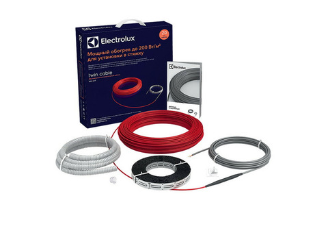 Теплый пол Electrolux Twin Cable ETC 2-17-100 двухжильный 100 Вт 5,9 м