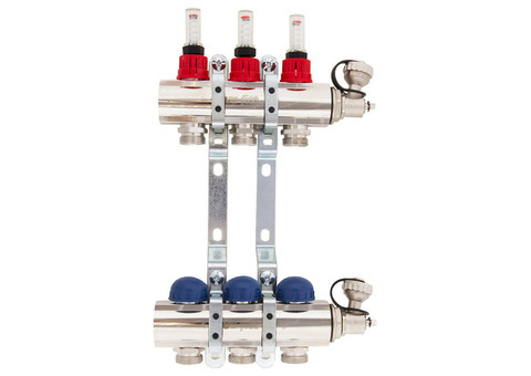 Коллекторная группа Uni-Fitt со встроенными расходомерами 1