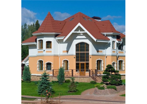 Черепица композитная Metrotile Metrobond красная