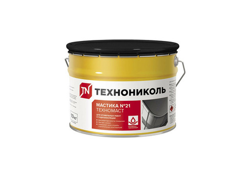 Мастика битумная Технониколь №21 ТехноМаст 10 кг