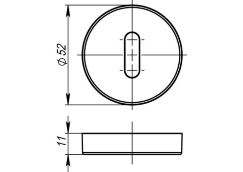 Накладка под ключ Armadillo Normal PS URB CP-8