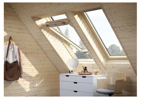 Окно мансардное Velux дерево алюминий 660x1180 см