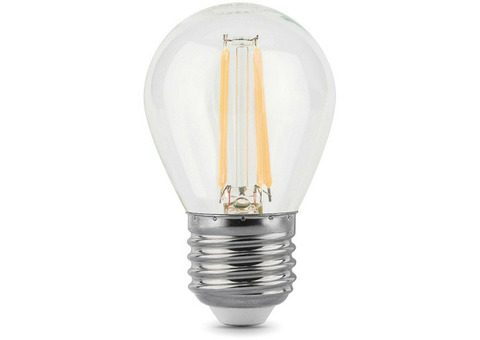 Лампа светодиодная Gauss 105802107-S Filament Globe 7W E27 2700K step dimmable