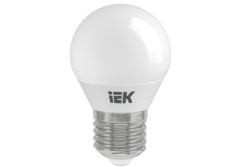 Лампа светодиодная IEK Eco G45 7W Е27 4000К