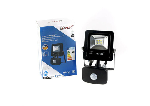 Прожектор светодиодный Lezard 10W SMD 800LM 6500K IP 65