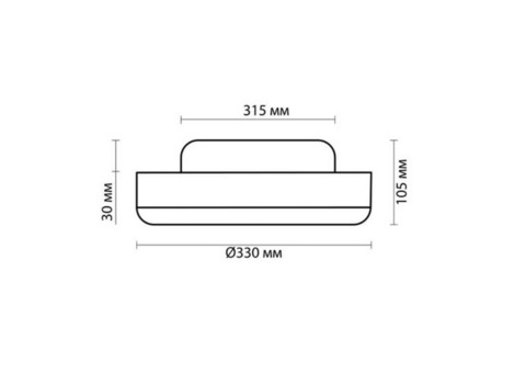 Светильник потолочный Odeon Light Yun 2177/2C E27 2х60W