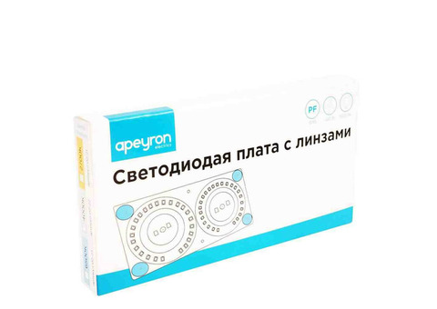 Плата светодиодная с линзой Apeyron 02-23 160х80 мм