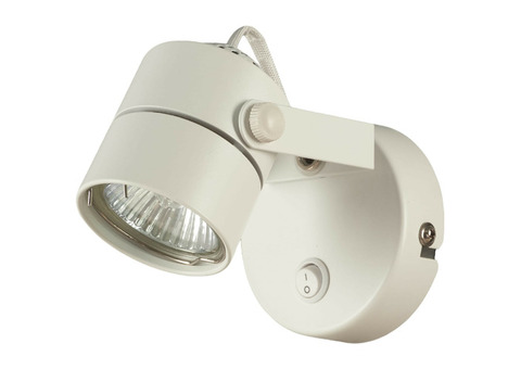 Спот Arte Lamp Lente A1310AP-1WH белый 1хGU10х50W