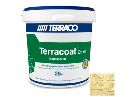 Штукатурка декоративная Terraco Terracoat XL 1,5 мм 25 кг