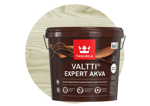 Антисептик Tikkurila Valtti Expert Akva беленый дуб 2,7 л