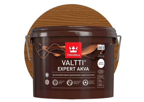 Антисептик Tikkurila Valtti Expert Akva тик 9 л