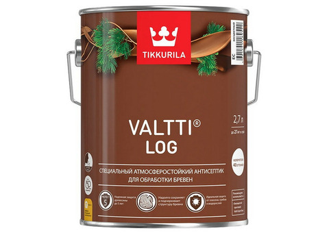 Антисептик Tikkurila Valtti Log EC 2,7 л