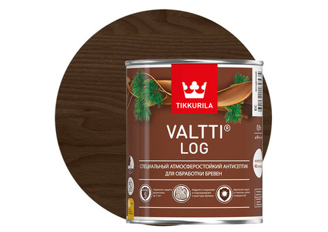 Антисептик Tikkurila Valtti Log палисандр 0,9 л