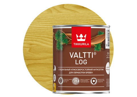 Антисептик Tikkurila Valtti Log сосна 0,9 л